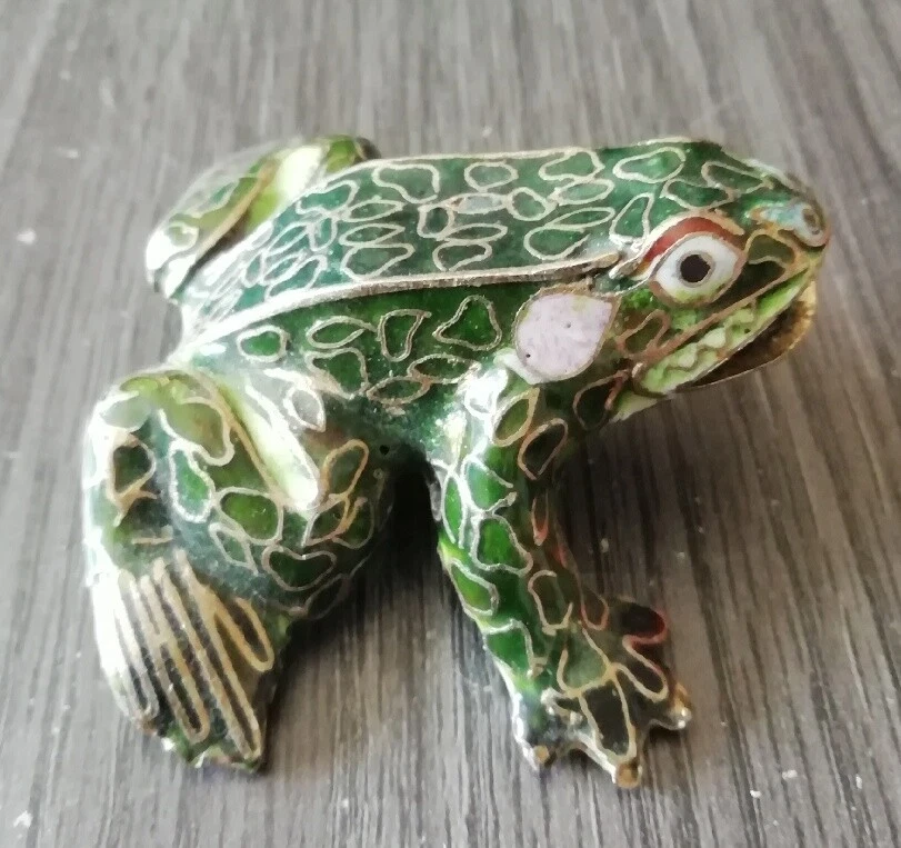 Jouet Couineur Grenouille Rare – Rempel Enterprises 1948 – Pour Collectionneurs