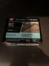 Split-Proof Siding Nails 6d 2 Inch Galvanized