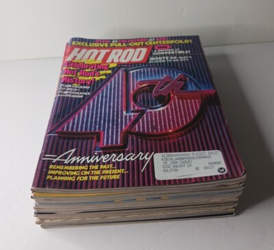 Hot Rod Magazine Lot of 11 from 1988