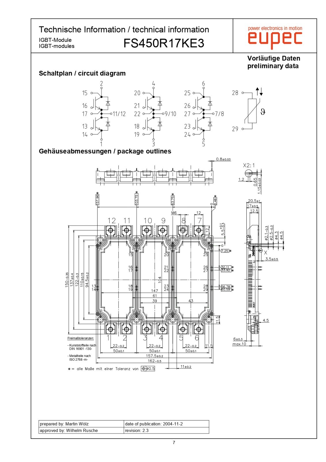 IGBT KIT FOR ABB CODE 68569591, TYPE FS450R17KE3/AGDR71C eBay