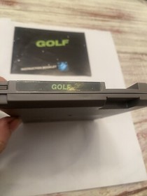Golf With Manual Nintendo NES Tested Working Authentic Game Nintendo