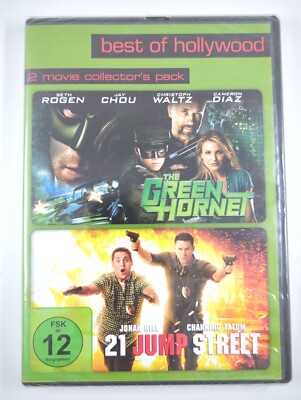 21 Jump Street/ The Green Hornet (2 DVDs)- NEU & OVP - Best of Hollywood