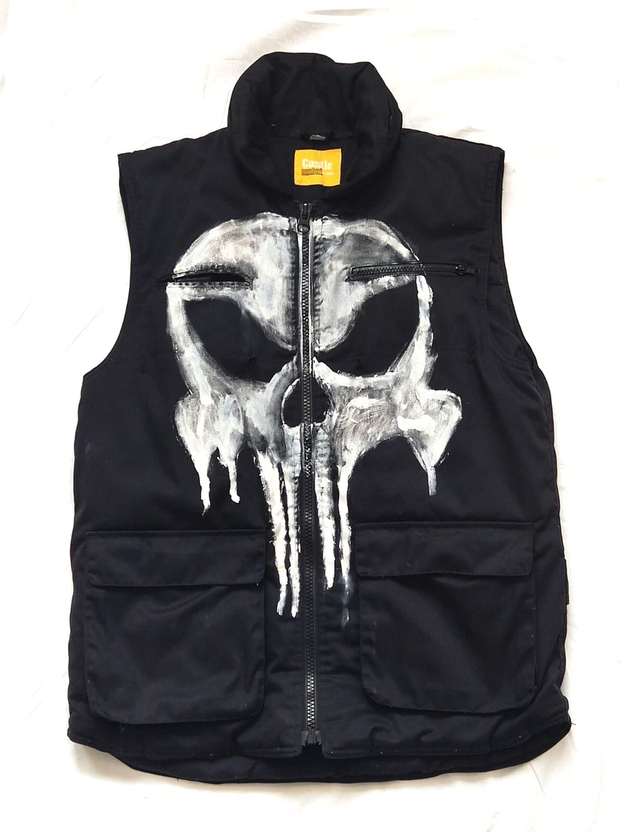Punisher vest shop hoodie