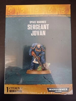 GAMES WORKSHOP Sergente Space Marine Jovan edizione limitata - Warhammer 40.000 nuovo con scatola