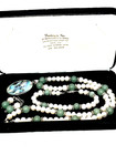 JADE, FRESH WATER PEARL NECKLACE, BRACELET & EARRINGS — photo 3