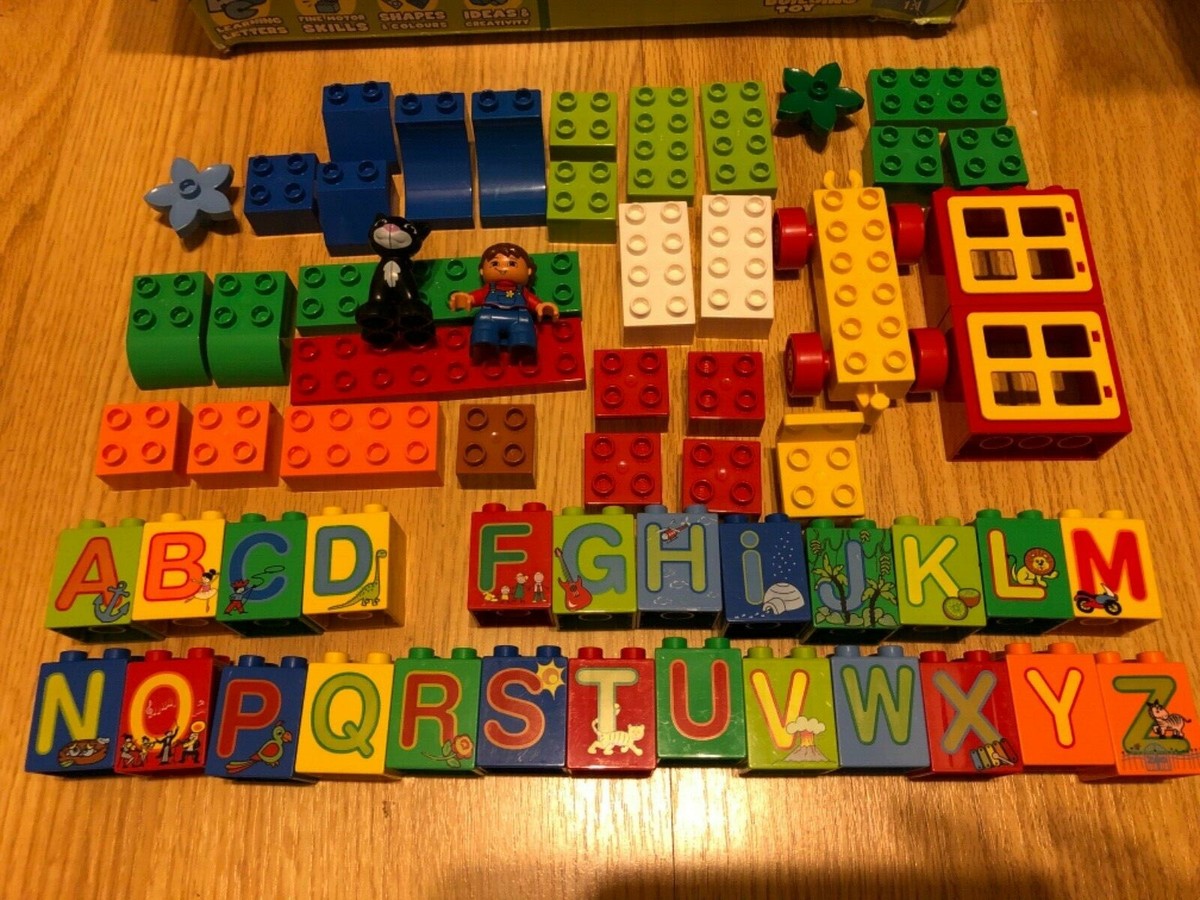 LEGO DUPLO Play With Letters 6051 Only MISSING the 