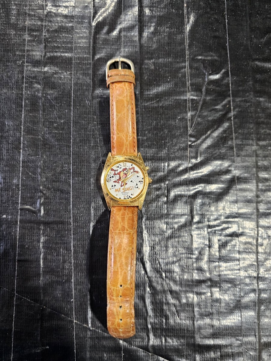 Rare Vtg Armitron Looney Tunes Tasmanian Devil Watch New Taz  display picture 3