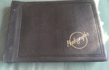 ANTIQUE PHOTOGRAPH ALBUM WITH 67 PHOTOS OF YORKSHIRE
