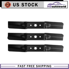 3 Mower Blades for Cub Cadet ZT1 54" Deck 742-05056 942-05056A