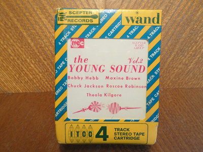 SCEPTER/WAND 4 TRACK TAPE/ FACTORY SEALED/YOUNG SOUND VOL 2/R&B VARIOUS/ EX