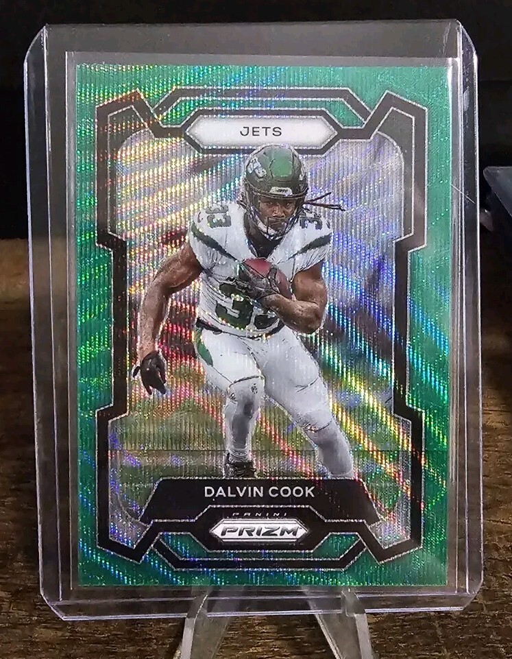 2023 Panini Prizm - Green Wave Prizm #191 Dalvin Cook
