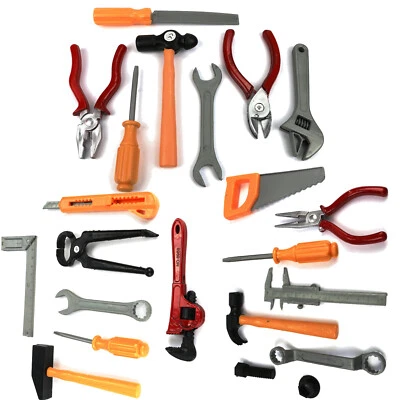 JOHNTOY Werkzeugset Zubehör für Kinder Werkzeuge Handwerker Spielzeug Kinderwerkzeug Set