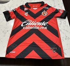 Camiseta deportiva local Charly Club Tijuana Xolos unisex pequeña buen estado