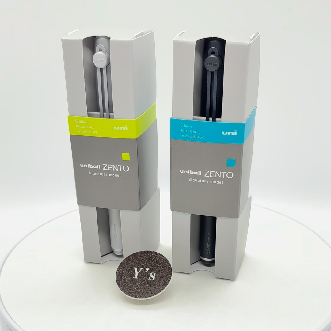 uniball ZENTO Signature model 2本セット Mitsubishi Pencil uniball ZENTO signature model set - Silver
