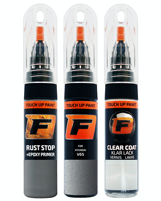für HYUNDAI V6S PARISIAN GRAY LACKSTIFT Reparatur Set Autolack Kratzer