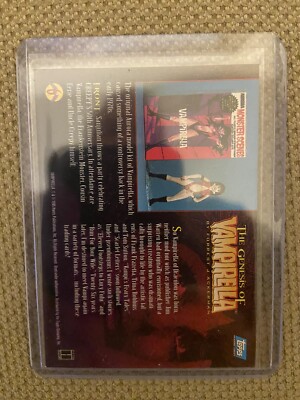 1995 Topps the Genesis of Vampirella By Forest J. Ackerman #6 | eBay