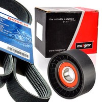 Bosch 6PK1390 Keilrippenriemen + Rolle FüR Sedici Grande Punto Suzuki SX4 Fiat