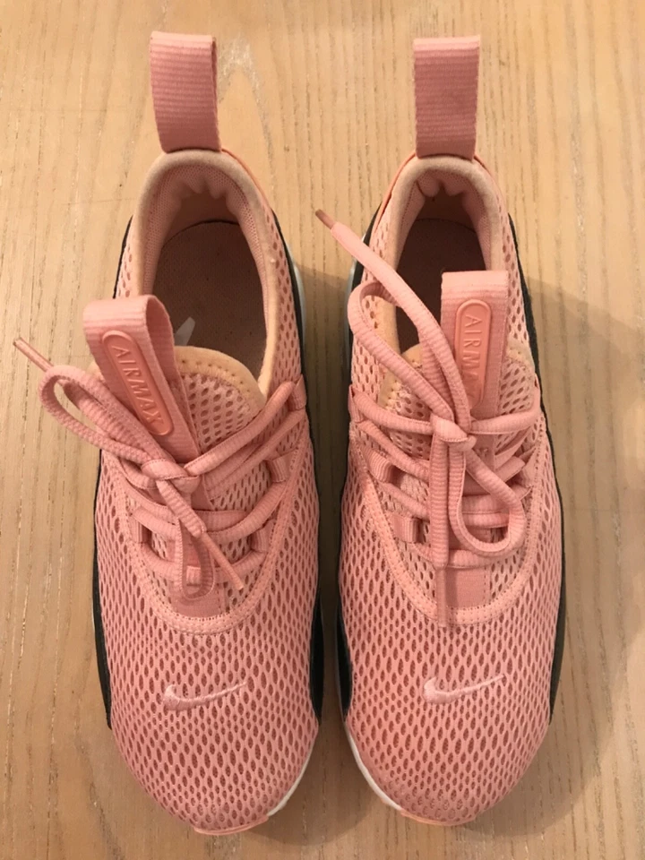 Nike Air Max 90 EZ Youth Shoes A07441 600 Peach/Black Size 3Y - Image 4 of 4