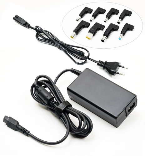 Universal Multi-Range Notebook Adapter 65W 18.5V ~ 20V 8 Tips