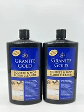 Granite Gold Liquid Squeeze  Mop Floor Cleaner 32 oz. Lot Of 2 Bottles