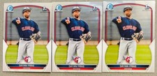 3 Lot 2023 Bowman Chrome 1st Prospects Baseball #BCP-26 Dayan Frias Base Card