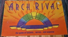 Arch Rival Board Tabletop Game 1992  Parker Brothers Complete Family Game Night
