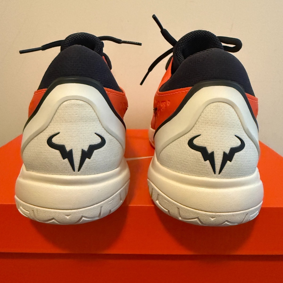 2018 Nike Zoom Cage 3 HC Rafa Nadal US Open 918193-800 Orange