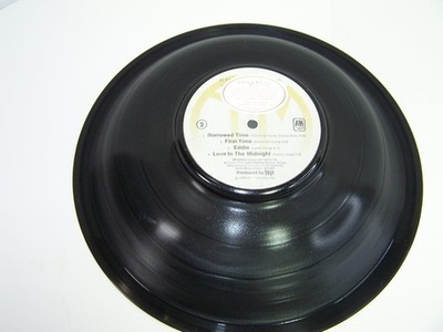 Vintage Vinyl Recycled Stepped Record Bowl Not for Food Made from Real Record