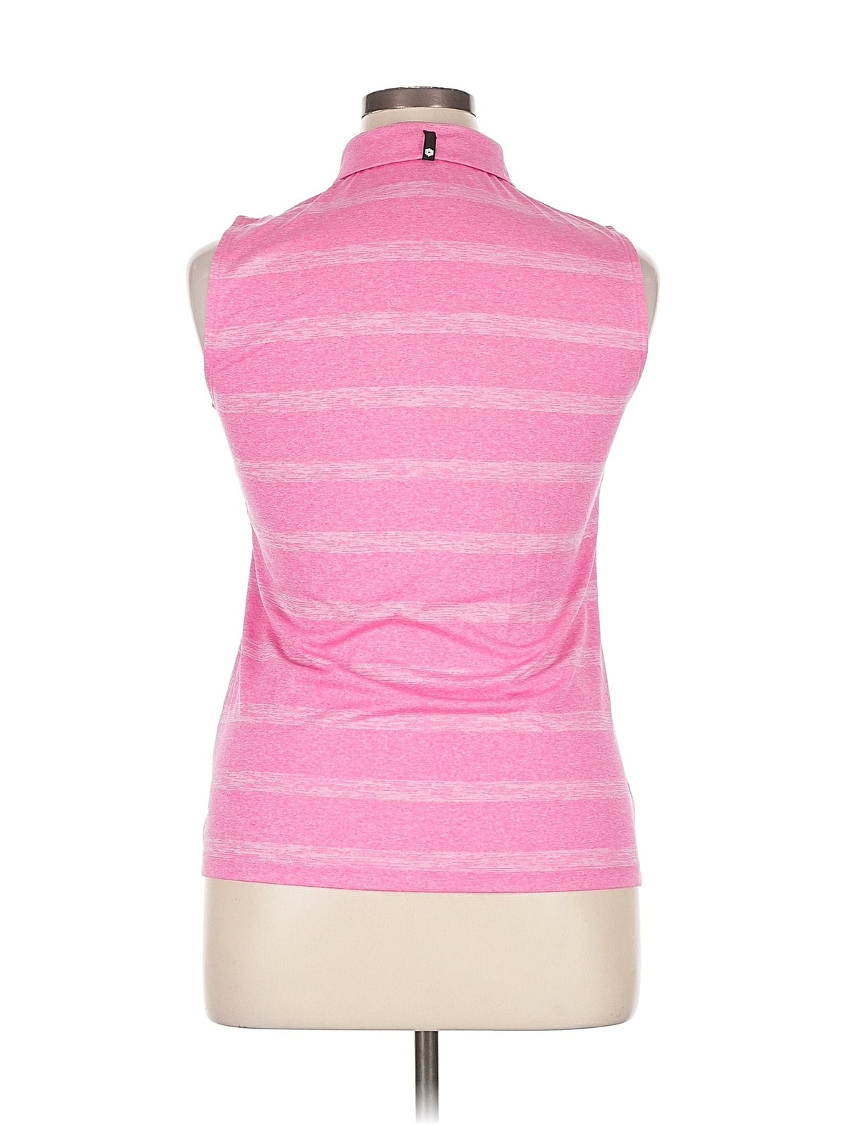 Puma Women Pink Sleeveless Polo XL thumbnail 2