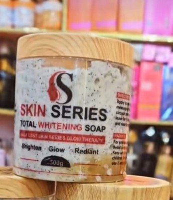 Skin Series Total Whitening Seife, 500g, 7 Tage Whitening Gesicht & Körper eine Flasche 