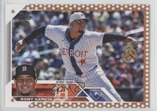 2023 Topps Complete Set Fanatics Exclusive Gold Star Rony Garcia García #231 e9p