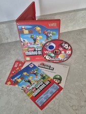 Super Mario Bros. Wii (Nintendo Wii/Wii U - 2009) including manual
