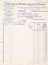 77 NANGIS fabricant HURTU 1935 machines
