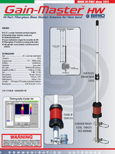 Sirio Gain-Master Hi-Tech Fiberglass HW Half Wave 10m  CB Base Antenna
