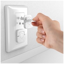 4our Kiddies Baby-Proof Outlet Covers 60 Pack - Child Safety Electric Plug P...