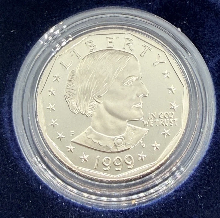 Circulated 1999 Susan B Anthony Dollars (1979-1981, 1999) for sale