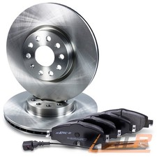 BREMSSCHEIBEN BELÜFTET Ø312 +BREMSBELÄGE VORNE FÜR VW PASSAT TIGUAN TOURAN T-ROC