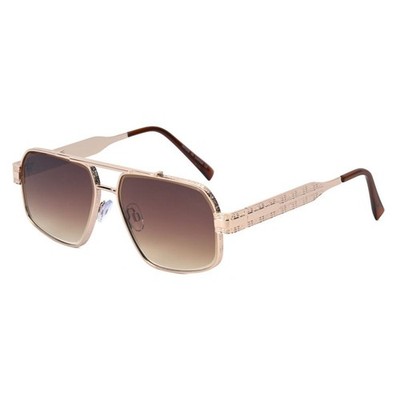 Brown & Gold Oversized Ombre Lense Sunglasses Nwt Accessories | Sunglasses Brown And Gold Oversized Ombre  main image 4