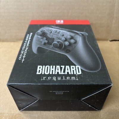 BIOHAZARDrequiemサイン入NintendoSwitchゲームケース Nintendo Genuine Pro Controller BIOHAZARD Requiem Edition Switch 2