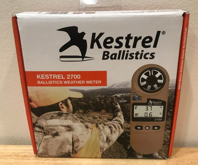 Kestrel 2700 Ballistic Weather Meter Tan Colored Model 0827LTAN