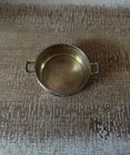 Silver Plated Antique Salt Cellar with Handles and Ornate Design — photo 2