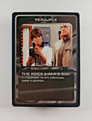 The Kinda Jhana's Box - Doctor Who CCG card (1996 MMG) Uncommon Resource Classic