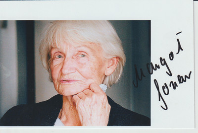 Margot Honecker, orig sign Foto
