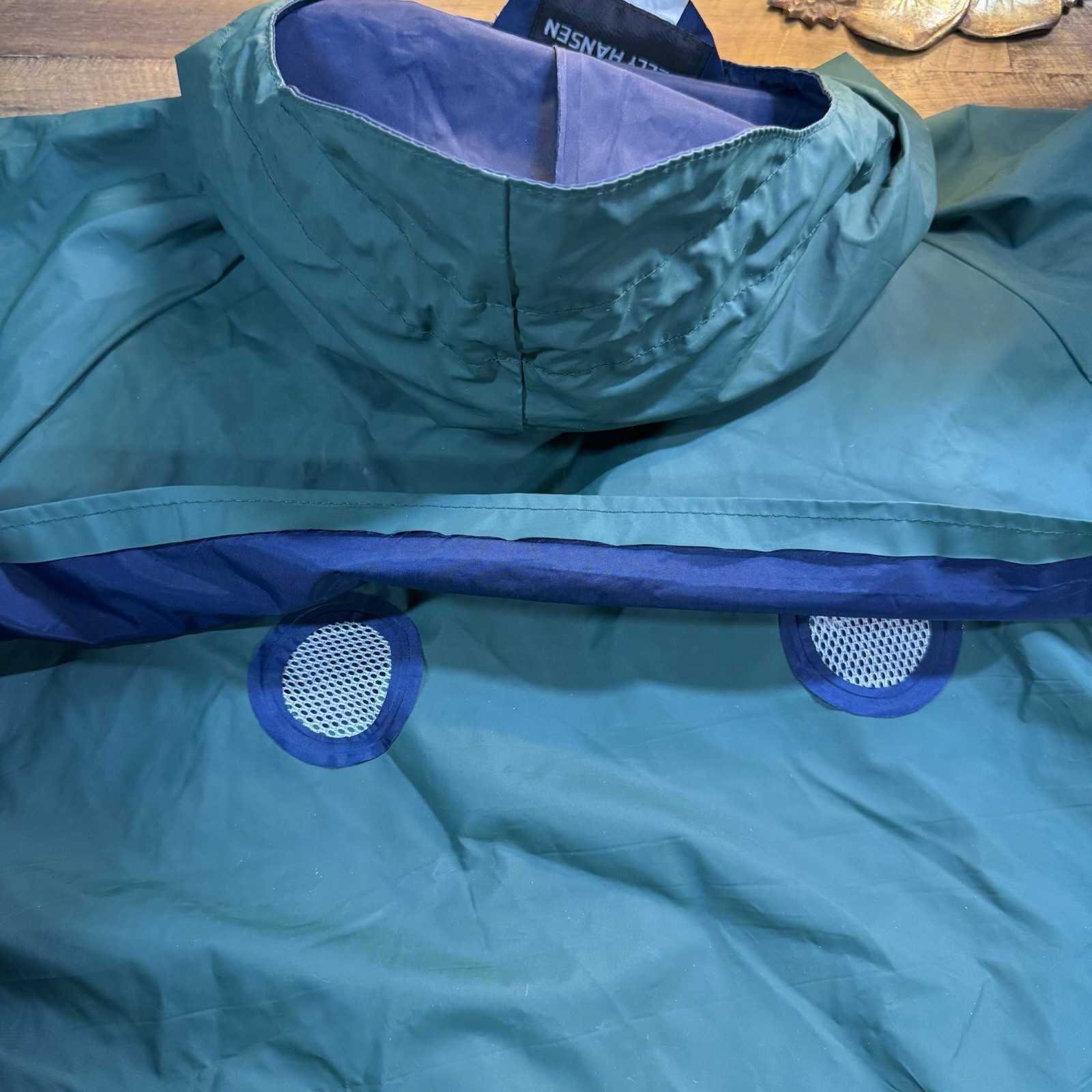 Helly Hansen Green Waterproof Rain Jacket Men’s X… - image 7