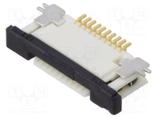 50V SMT 500mA Slider gold-plated Connector: FFC/FPC PIN: 10
