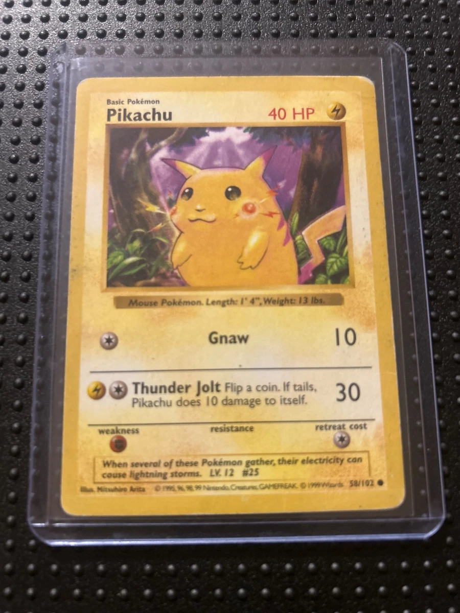 25+ Pokémon TCG Individual Trading Card Games Base Set Shadowless