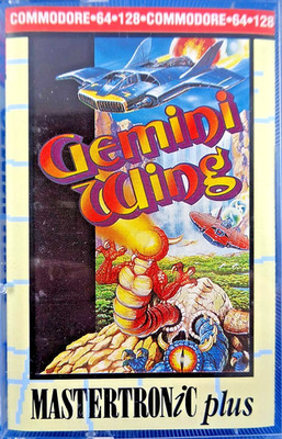 COMMODORE 64/128 -- GEMINI WING (MASTERTRONIC PLUS)