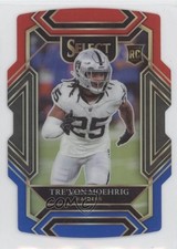 2021 Select Club Level Red & Blue Prizm Die-Cut Trevon Moehrig Tre'von #290 6e9