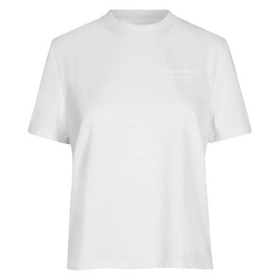 Pas Normal Studios Damen Off-Race leichtes Kurzarm T-Shirt (weiß)