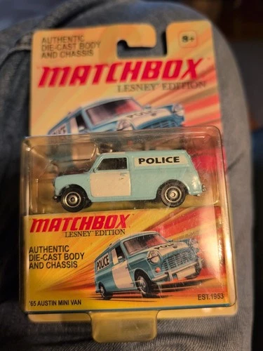 (2011) Matchbox Lesney Edition ‘65 Austin Mini Van Police Diecast Car, Sealed